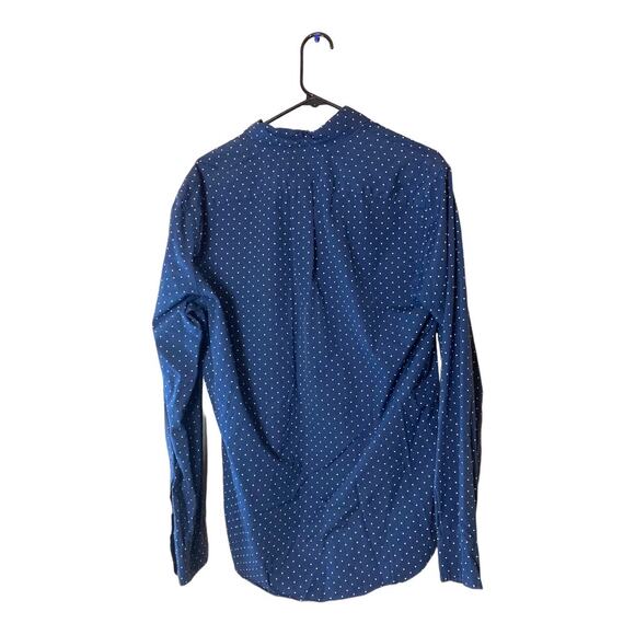 J.Crew Secret Wash Shirting Stretch Organic Cotton Size M - Picture 6 of 12